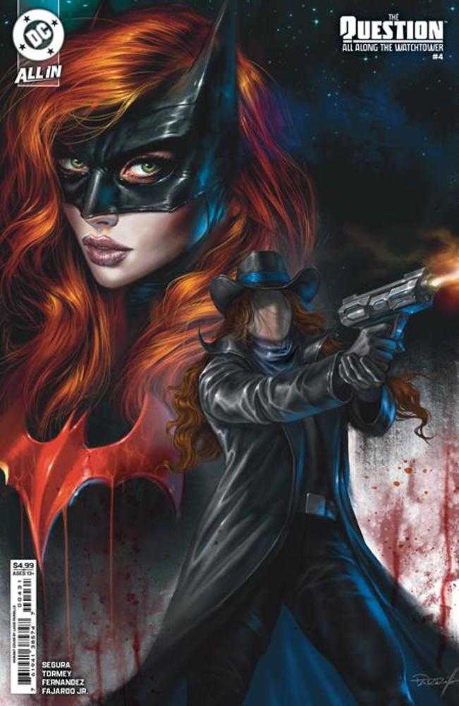 Question All Along The Watchtower #4 (Of 6) Cover C Lucio Parrillo Card Stock Variant - Walt's Comic Shop