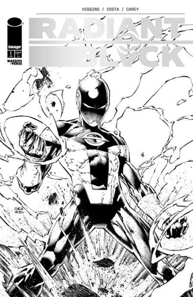 Radiant Black And White (One Shot) Cover A David Finch - Walt's Comic Shop