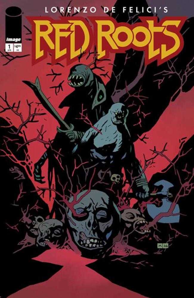 Red Roots 1 Cover F Mike Mignola - Walt's Comic Shop