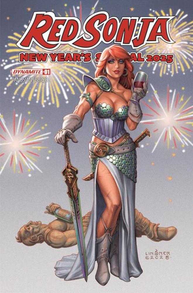 Red Sonja New Years Special 2025 1 (One Shot) Cover A Joseph Michael Linsner - Walt's Comic Shop
