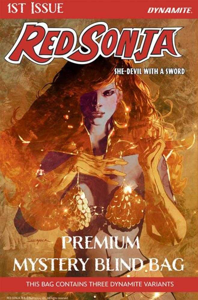 Red Sonja She Devil With A Sword 1 Cover G Premium Mystery Blind Bag Variant - Walt's Comic Shop