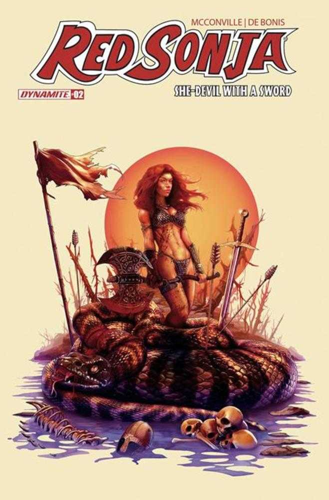 Red Sonja She Devil With A Sword 2 Cover N Kane Gallagher Variant - Walt's Comic Shop