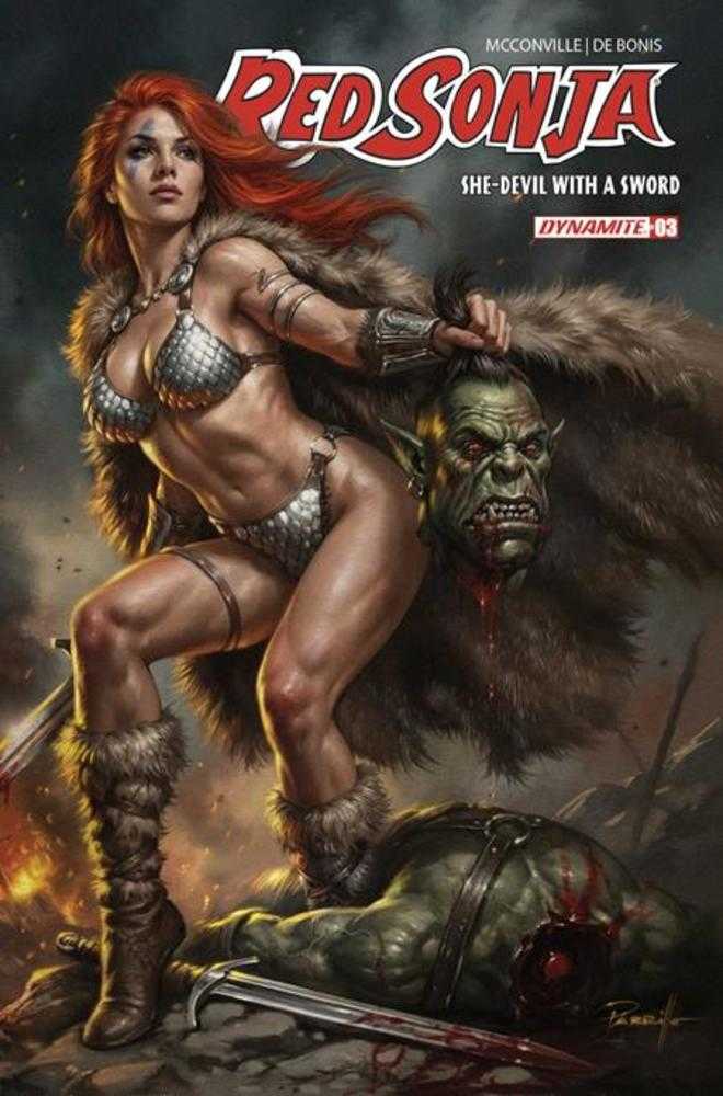 Red Sonja She Devil With A Sword 3 Cover B Lucio Parrillo Variant - Walt's Comic Shop