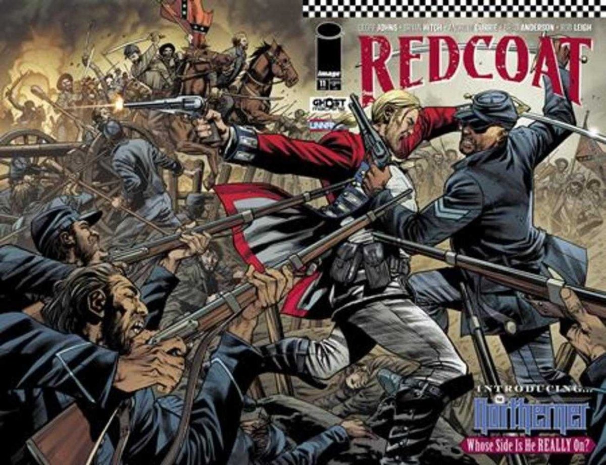 Redcoat #11 Cover A Bryan Hitch & Brad Anderson Wraparound - Walt's Comic Shop