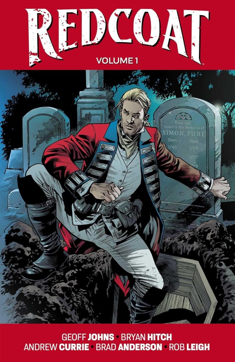 Redcoat TP Vol 01 Bryan Hitch & Brad Anderson Cover - Walt's Comic Shop