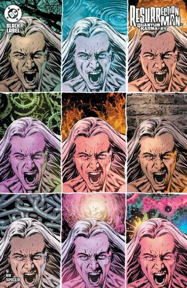 Resurrection Man Quantum Karma 4 (Of 6) Cover B Mike Perkins Card Stock Variant (Mature) - Walt's Comic Shop