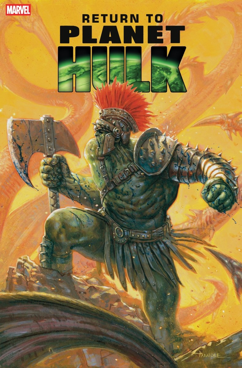 Return To Planet Hulk 1 Davide Paratore Variant - Walt's Comic Shop