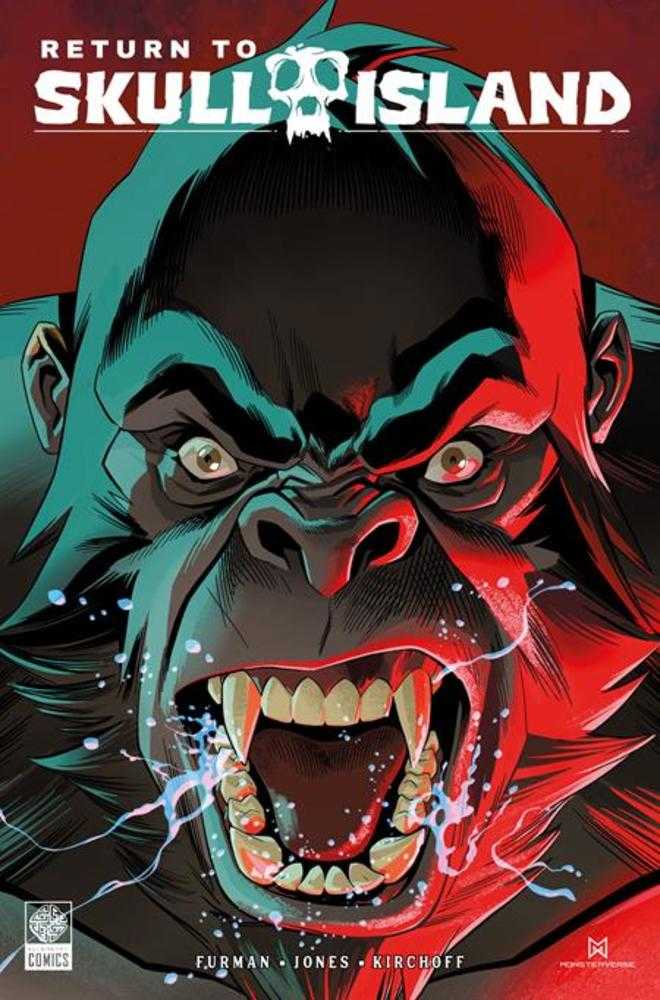 Return To Skull Island 1 (Of 4) Cover C Chris Jones Kong Headshot Variant - Walt's Comic Shop