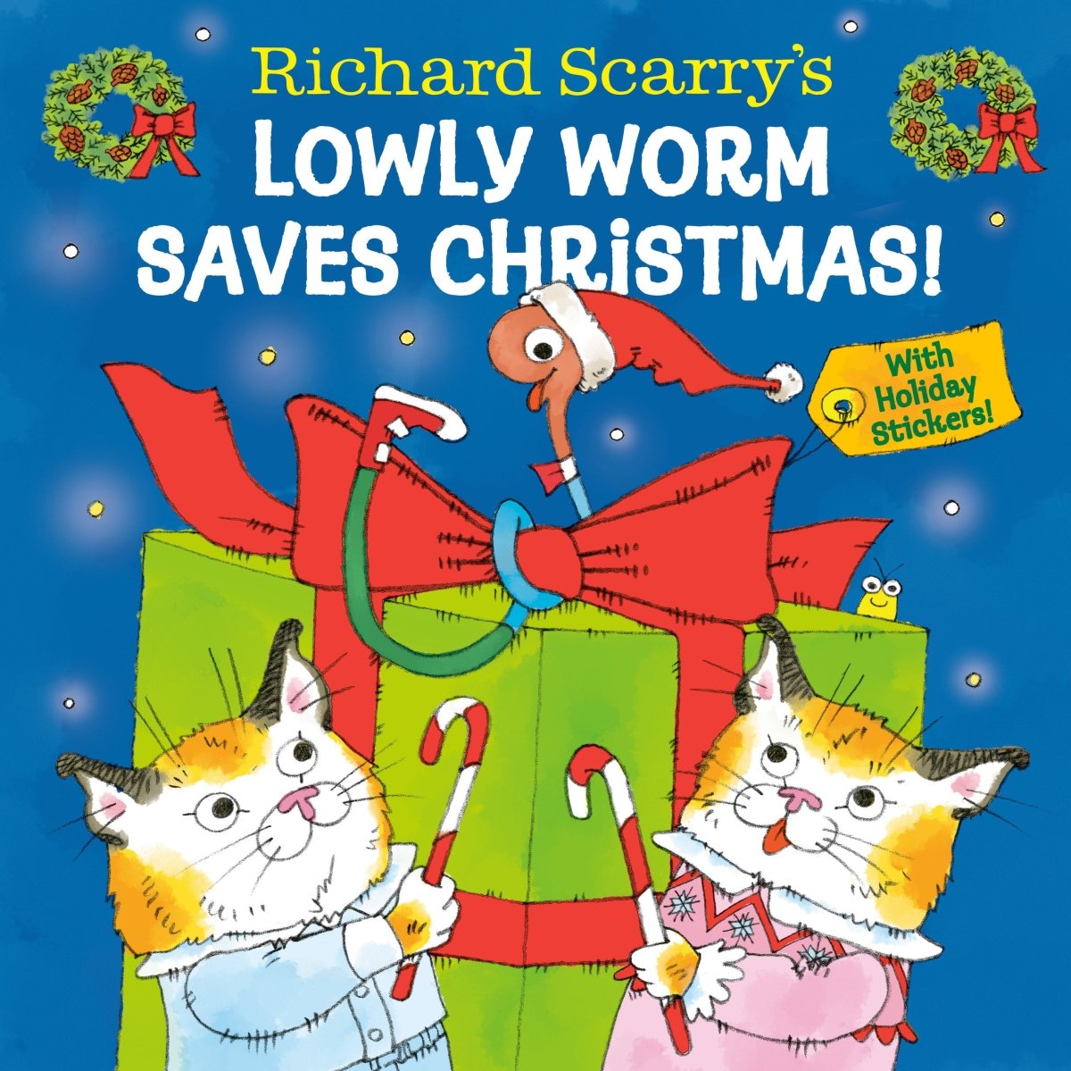 Richard Scarry's Lowly Worm Saves Christmas! HC - Walt's Comic Shop