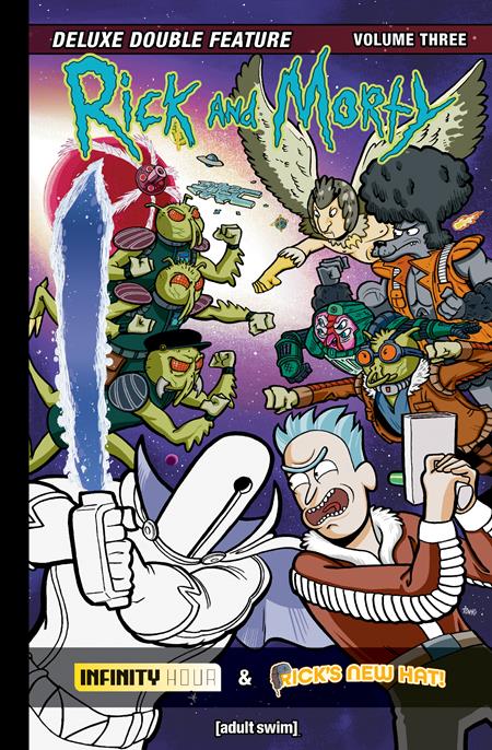 Rick And Morty Deluxe Double Feature HC Vol Walt's Comic Shop