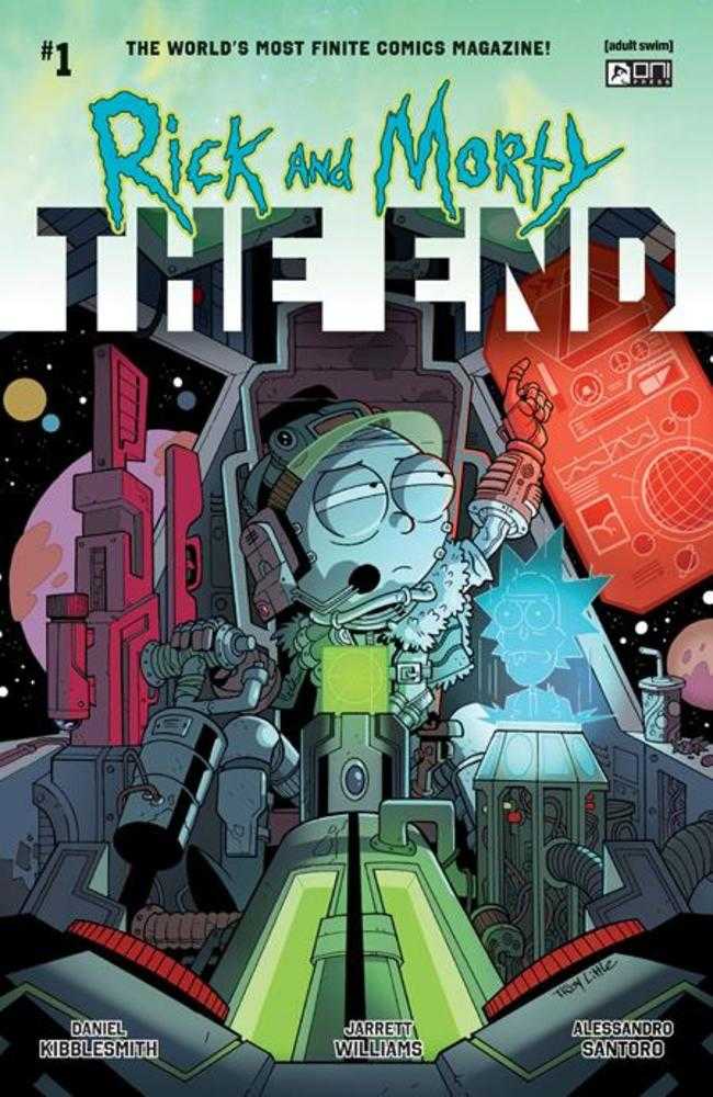Rick And Morty The End 1 Cover B Troy Little Variant - Walt's Comic Shop