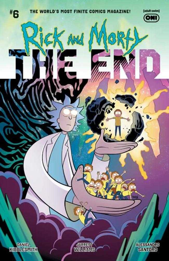 Rick And Morty The End 6 (Of 6) Cover A Dave Bardin - Walt's Comic Shop