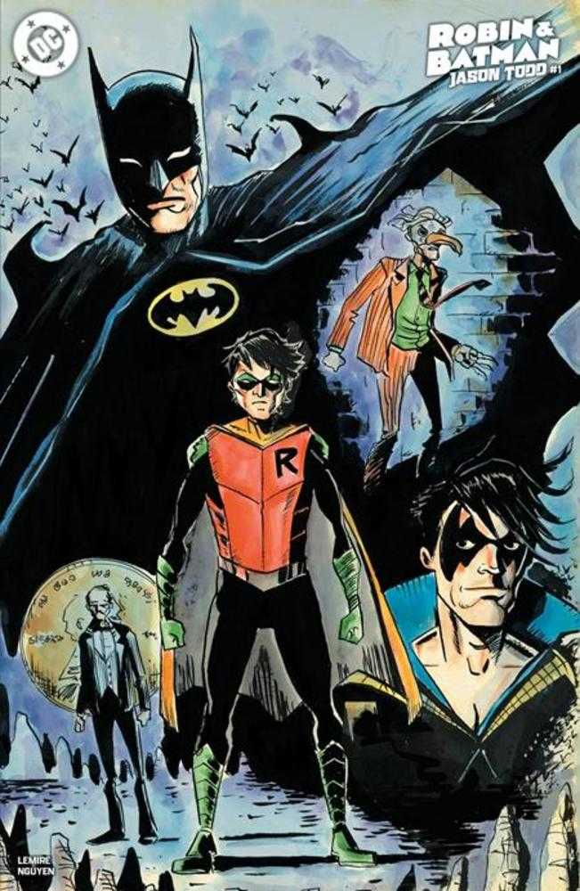 Robin & Batman Jason Todd 1 (Of 3) Cover B Jeff Lemire Variant - Walt's Comic Shop