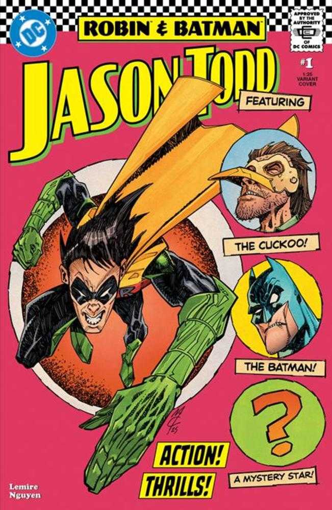Robin & Batman Jason Todd 1 (Of 3) Cover E John Mccrea 1:25 Ratio Variant - Walt's Comic Shop