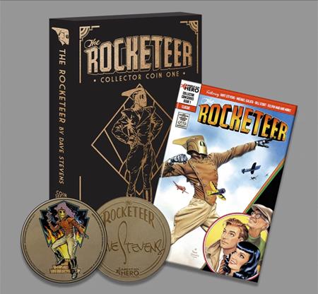 Rocketeer Collection Coin Set Deco Bronze Edition *PRE - ORDER* - Walt's Comic Shop