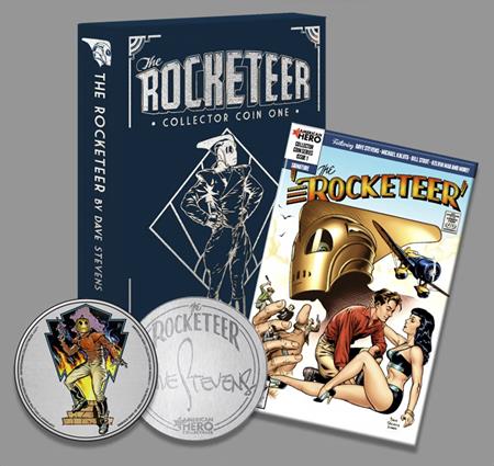 Rocketeer Collection Coin Set Signature Silver Edition *PRE - ORDER* - Walt's Comic Shop