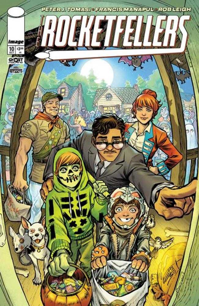 Rocketfellers 10 Cover A Alessandro Vitti & Brian Reber - Walt's Comic Shop