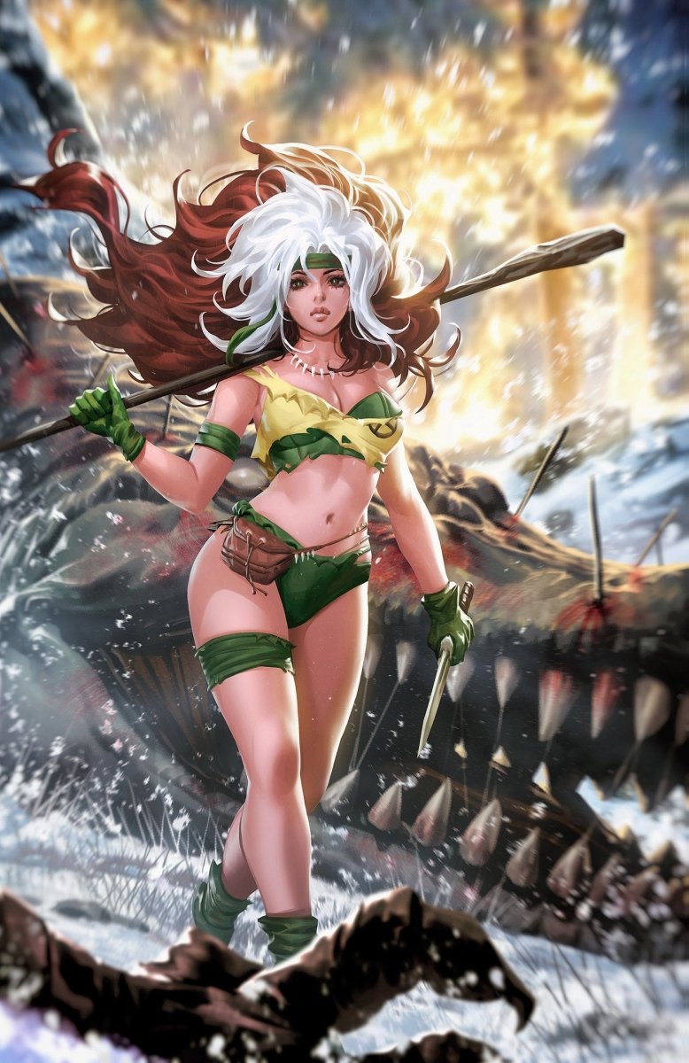 Rogue 3 Derrick Chew Rogue Full Art 1:50 Ratio Variant - Walt's Comic Shop