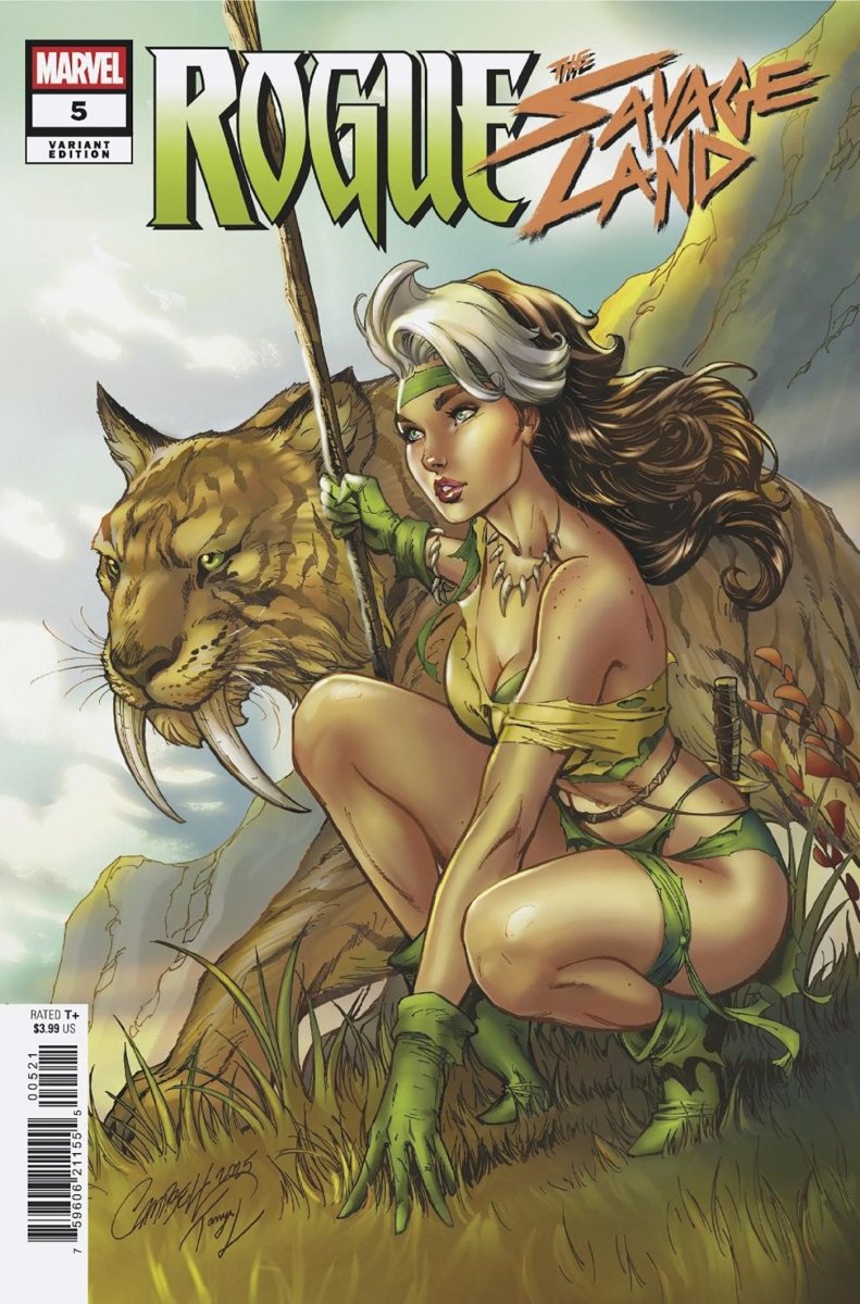 Rogue: The Savage Land 5 J. Scott Campbell Variant - Walt's Comic Shop