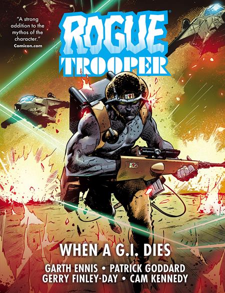 Rogue Trooper When A GI Dies HC *PRE - ORDER* - Walt's Comic Shop