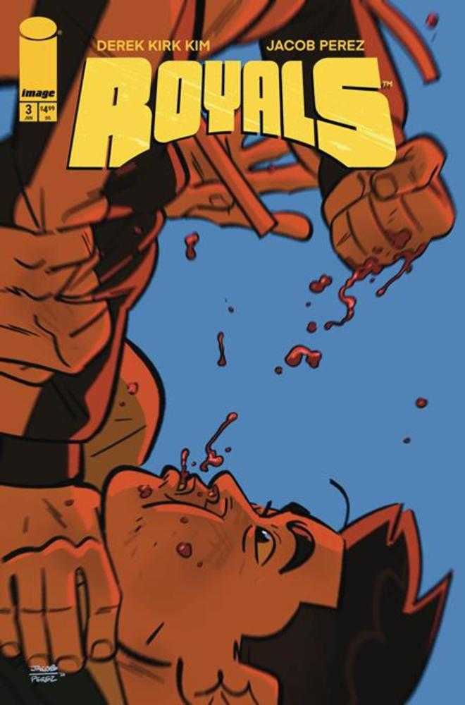 Royals 3 (Of 6) Cover B Jacob Perez Blue Variant (Mature) - Walt's Comic Shop