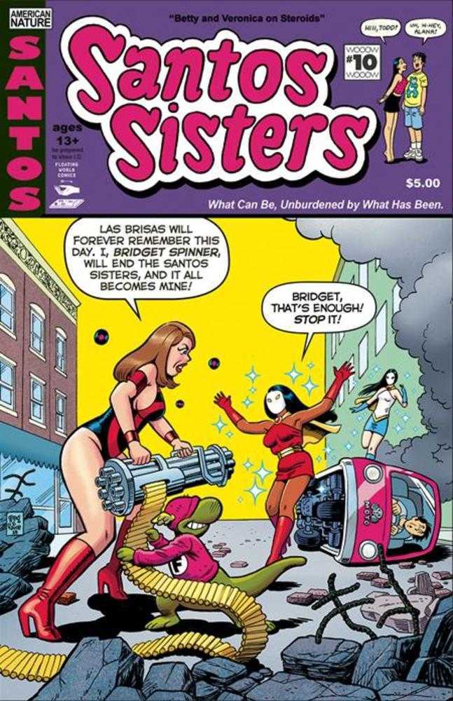 Santos Sisters 10 Cover A Greg & Fake - Walt's Comic Shop