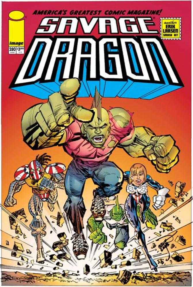 Savage Dragon 280 Cover A Erik Larsen (Mature) - Walt's Comic Shop