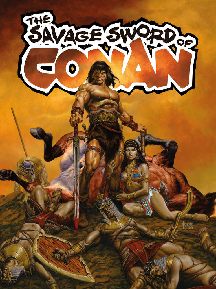 Savage Sword Of Conan #1 (Of 6) Cover A Jusko - Walt's Comic Shop