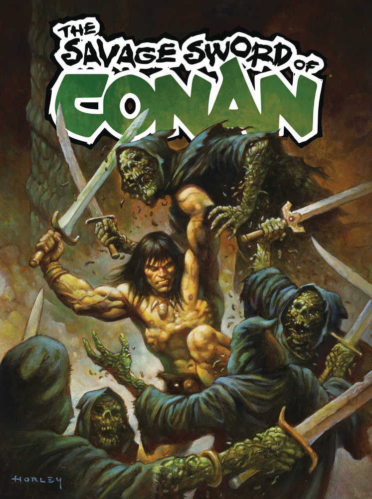 Savage Sword Of Conan #8 Cover B Horley (Mature) - Walt's Comic Shop
