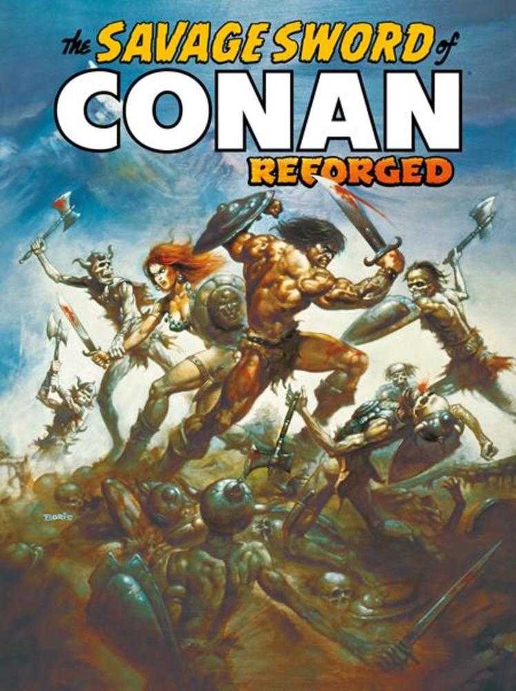 Savage Sword Of Conan Reforged 1 (Of 4) Cover B Boris Vallejo Variant (Mature) - Walt's Comic Shop