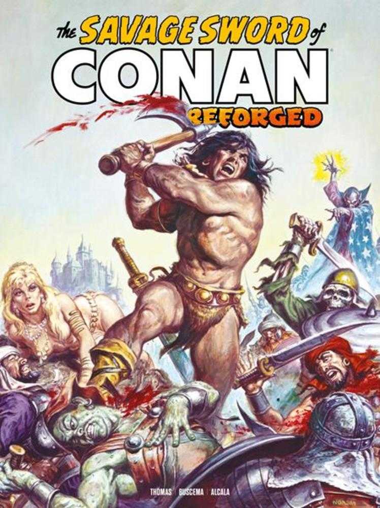 Savage Sword Of Conan Reforged 5 Cover B Earl Norem Variant (Mature) - Walt's Comic Shop