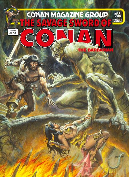 Savage Sword Of Conan The Original Comics Omnibus HC Vol 06 Regular Edition Earl Norem *PRE - ORDER* - Walt's Comic Shop