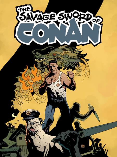 Savage Sword Of Conan TP Vol 04 Direct Market Edition Mike Mignola Cover *PRE - ORDER* - Walt's Comic Shop