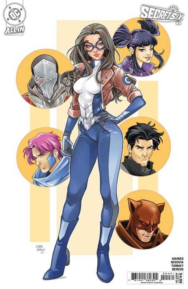 Secret Six 4 (Of 6) Cover C Laura Braga Card Stock Variant - Walt's Comic Shop