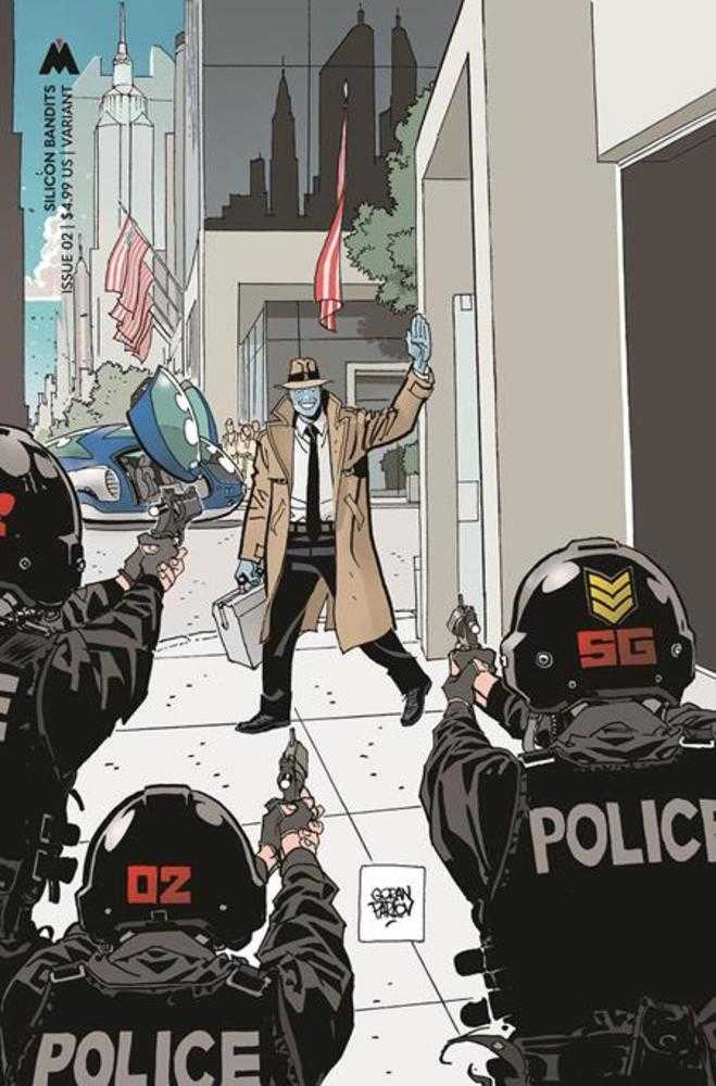 Silicon Bandits #2 Cover B Goran Parlov Cardstock Variant (Mature) - Walt's Comic Shop