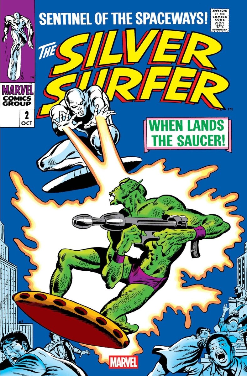 Silver Surfer 2 Facsimile Edition Foil Variant - Walt's Comic Shop