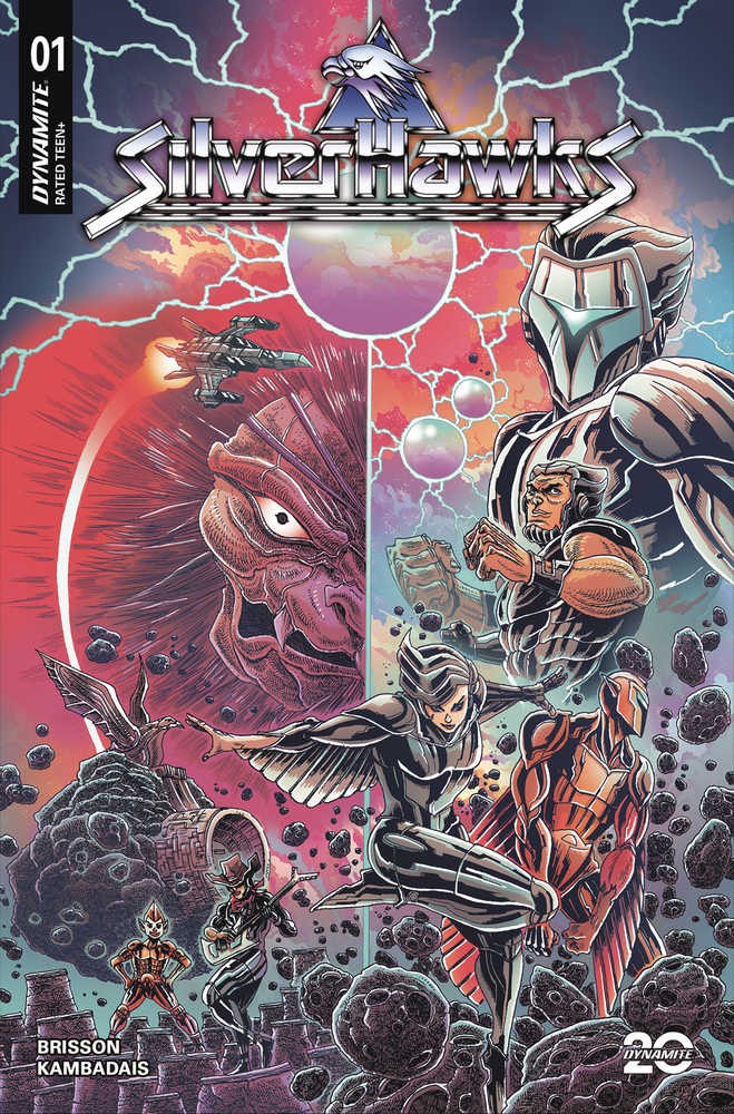 Silverhawks #1 Cover S 10 Copy Variant Edition Stokoe Foil - Walt's Comic Shop