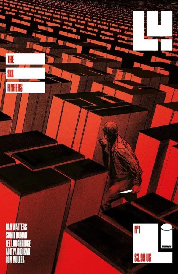 Six Fingers #1 (Of 5) Cover C Álvaro Martínez Bueno Surprise Connecting Variant - Walt's Comic Shop