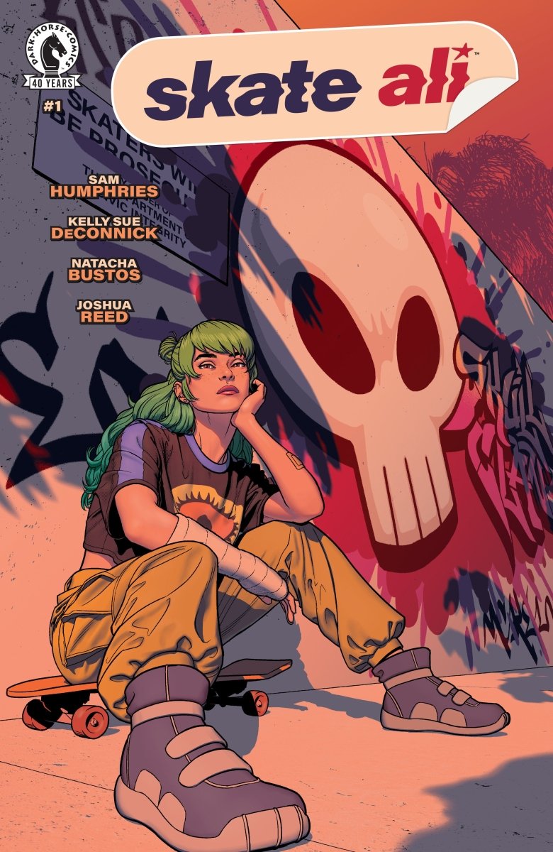 Skate Ali 1 (Cover E) (Jamie Mc Kelvie) - Walt's Comic Shop