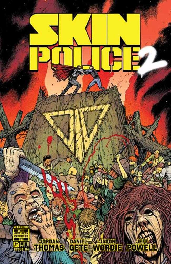 Skin Police 2 4 (Of 4) Cover A Daniel Gete (Mature) - Walt's Comic Shop