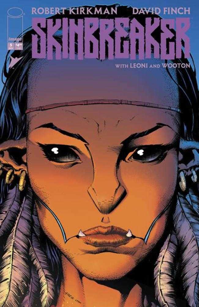 Skinbreaker 5 Cover B David Finch & Annalisa Leoni Portrait Variant - Walt's Comic Shop