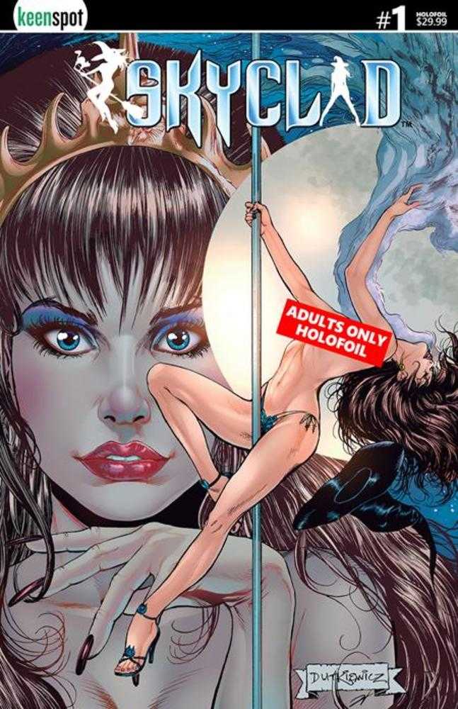 Skyclad 1 Cover B Michal Dutkiewicz Holofoil Adults Only Variant (Mature) - Walt's Comic Shop