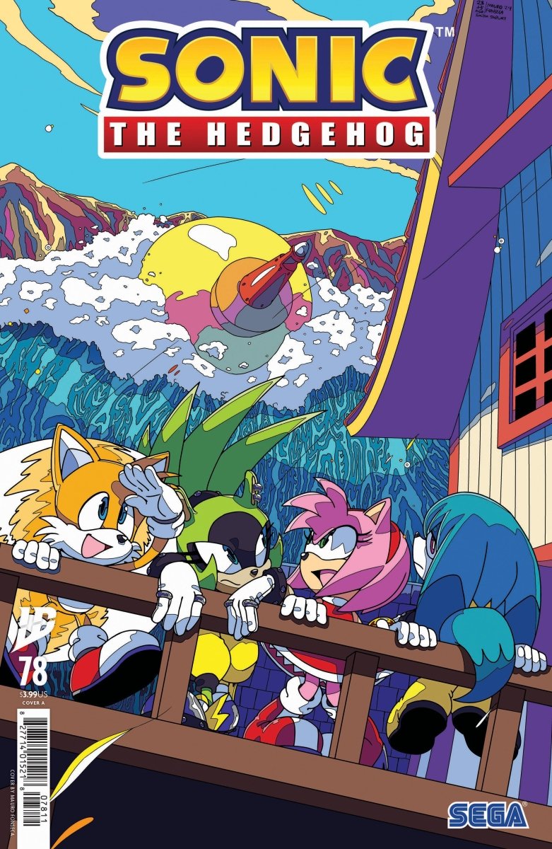 Sonic The Hedgehog 78 Cover A (Fonseca) - Walt's Comic Shop