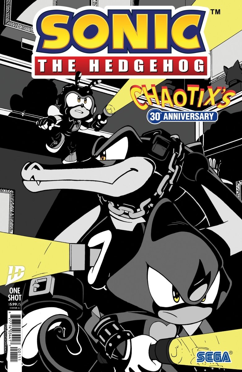 Sonic The Hedgehog: Chaotix's 30th Anniversary Special Cover A (Lawrence) - Walt's Comic Shop