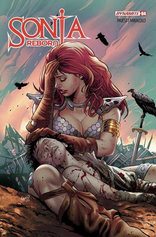 Sonja Reborn 4 Cover D Greg Land Variant - Walt's Comic Shop
