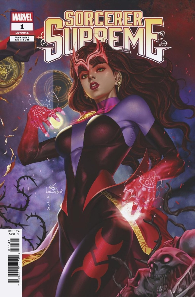 Sorcerer Supreme 1 Inhyuk Lee 3 Part Connecting Magic Variant C - Walt's Comic Shop