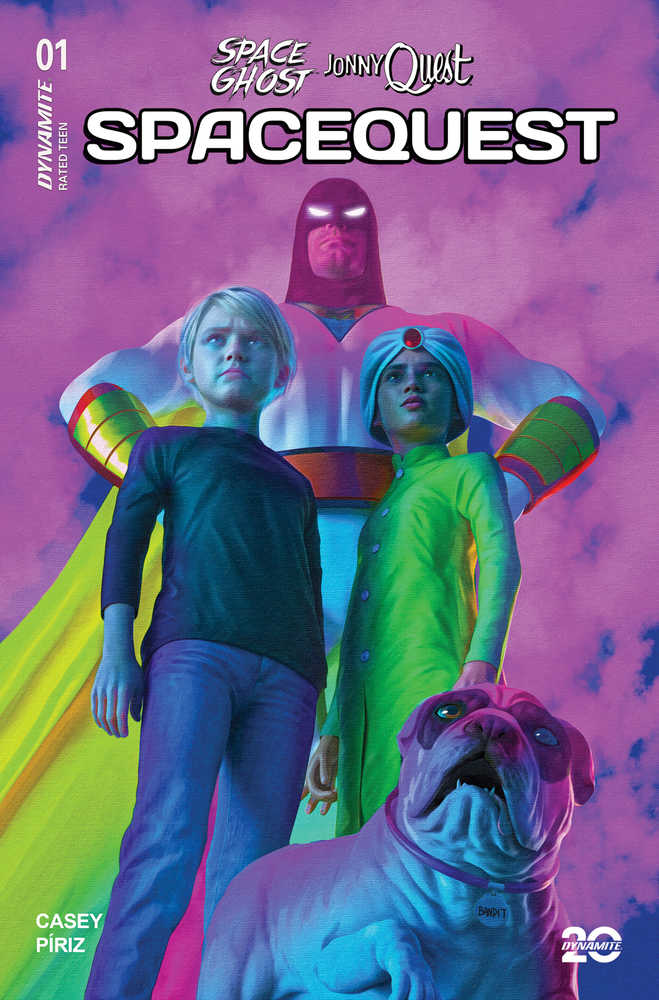 Space Ghost Jonny Quest Space Quest 1 Cover A Spears - Walt's Comic Shop