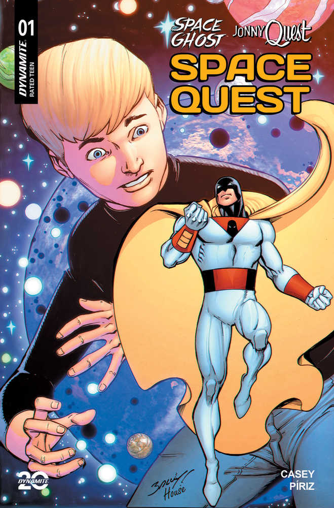 Space Ghost Jonny Quest Space Quest 1 Cover K 1:10 Ratio Variant Edition Ba - Walt's Comic Shop