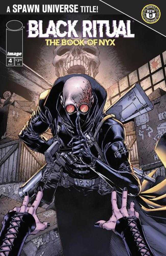 Spawn Black Ritual The Book Of NYX 4 (Of 7) Cover B Brett Booth Variant - Walt's Comic Shop