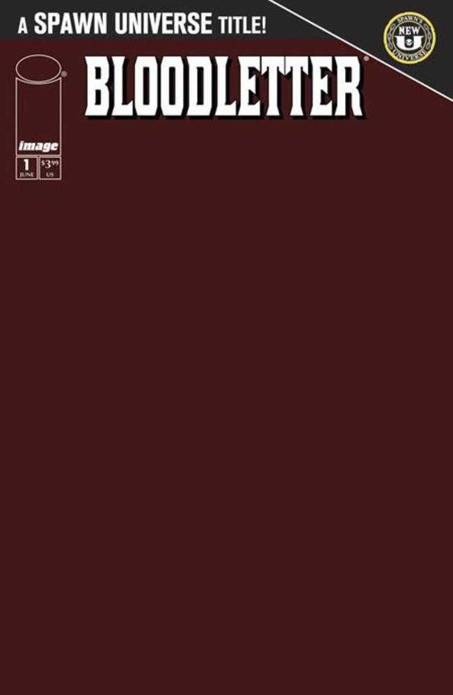 Spawn Bloodletter 1 (Of 5) Cover B Blank Sketch Variant - Walt's Comic Shop